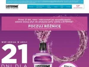 Sposób na nadwrażliwość zębów od Listerine